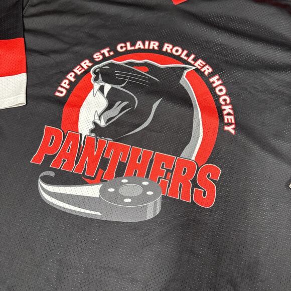 Vintage Roller Hockey Jersey Mens Large Upper St Clair Panters - Picture 13 of 14